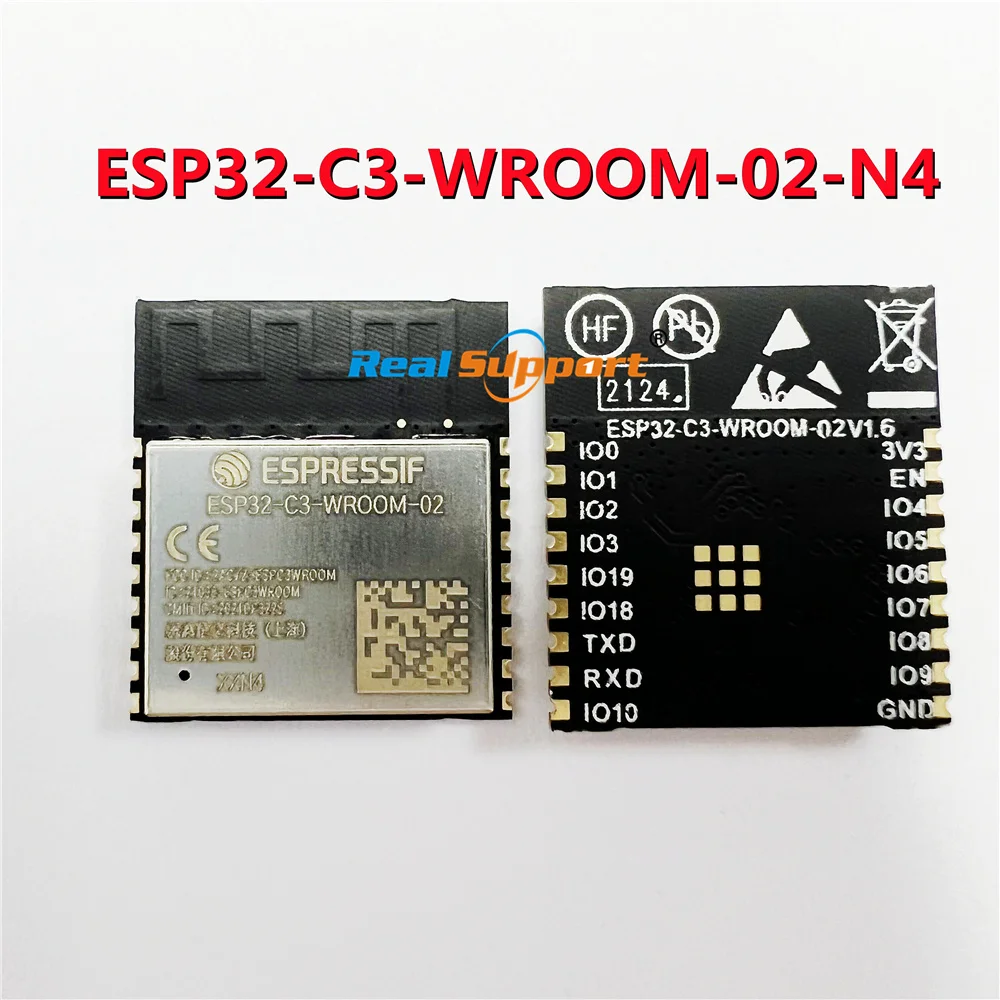 ESP32-C3-WROOM-02 ESP32-C3-WROOM-02-N4 2.4GHz ESP32 C3 WROOM 02 WiFi BLE5.0 Wireless Module