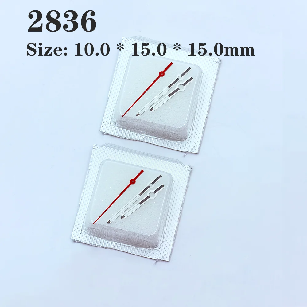 

Watch Accessories Hands Suitable for 2836 Movement Hour Minute Second Hands With Luminous Three Hands Red Seconds