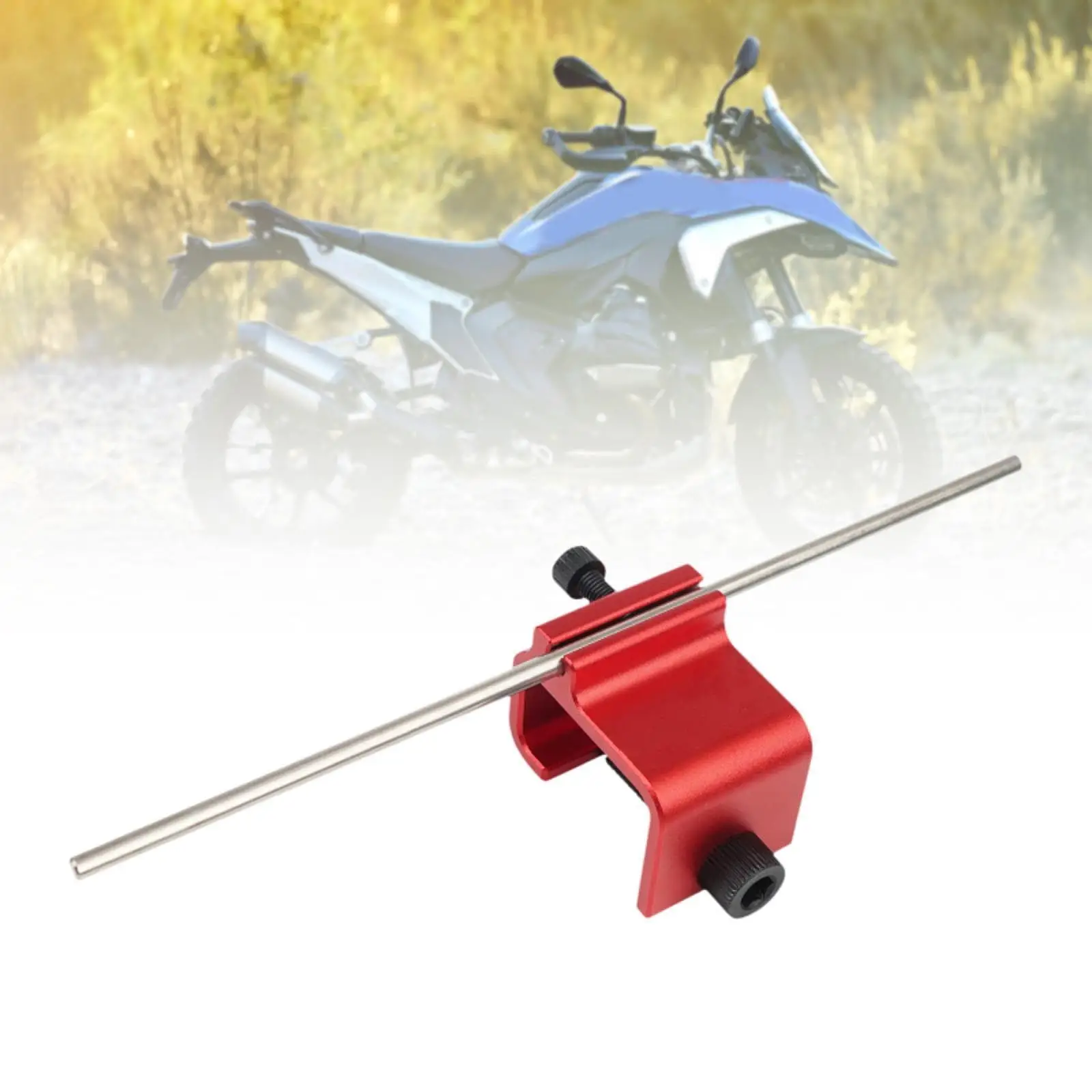 Chain Alignment Tool Lightweight Aluminium Alloy Adjusting Tool Maintenance Parts for ATV Scooter Motorcycles Dirt Bikes