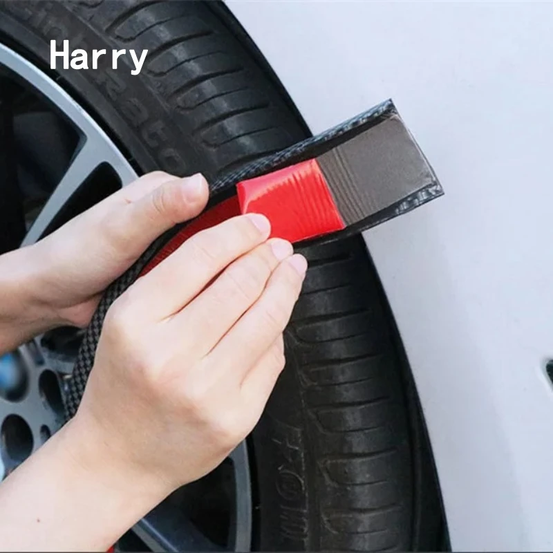 

Car Wheel Arches Expander Arch Anti-collision Strips Mudguard Lip Cover Universal Rubber Arch Protector Car Wheel Flares Sticker