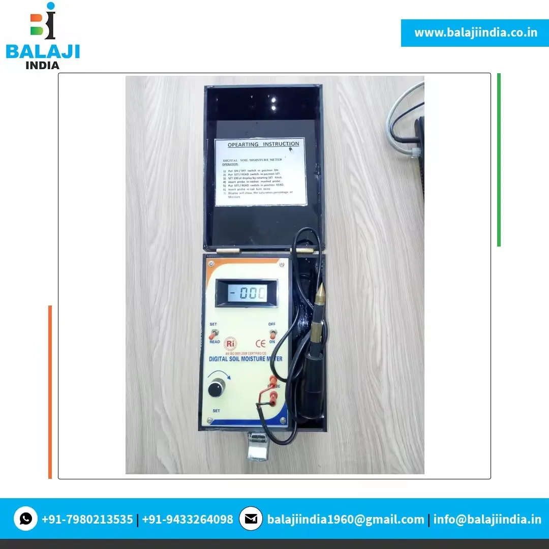 Testing Instrument Advanced Technology Easy to Use Digital Display Portable Digital Soil Moisture Meter in Reasonable Price