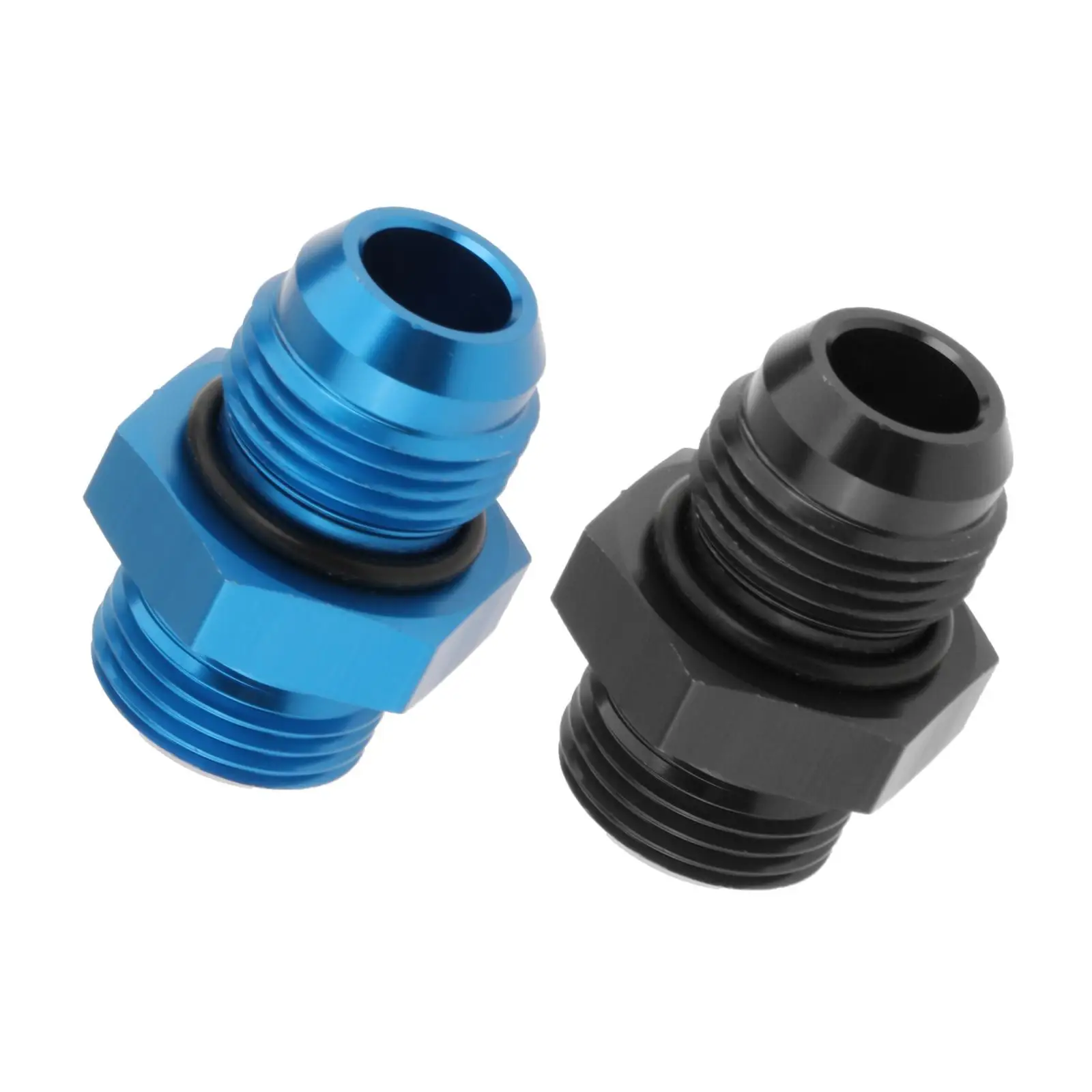 8AN Flare to 8AN Compact Boss Fitting Adapter O Ring for Car Accessories Premium Spare Parts Easily Install Water Resistant