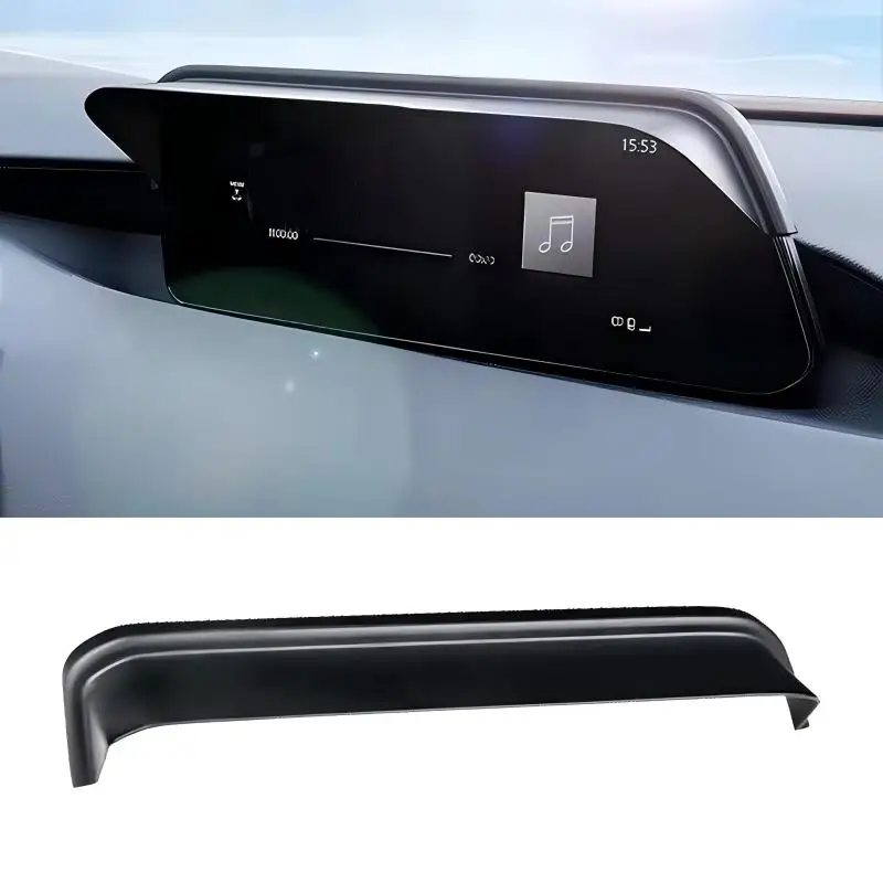 For Mazda CX30 CX-30 2022 2021 2020 GPS Navigation Screen Sunshade Protection Cover Interior Car Stickers Trim Accessories