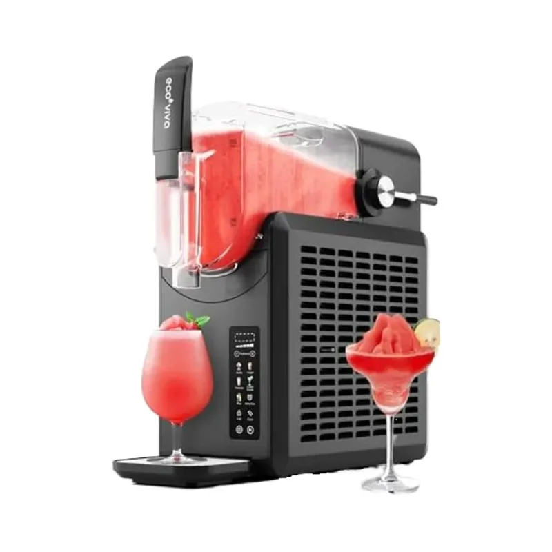 6 Cooling Professional Color-Screen Slushie Machine Flashfreezing Technology Frozen Drink Maker No Ice Needed