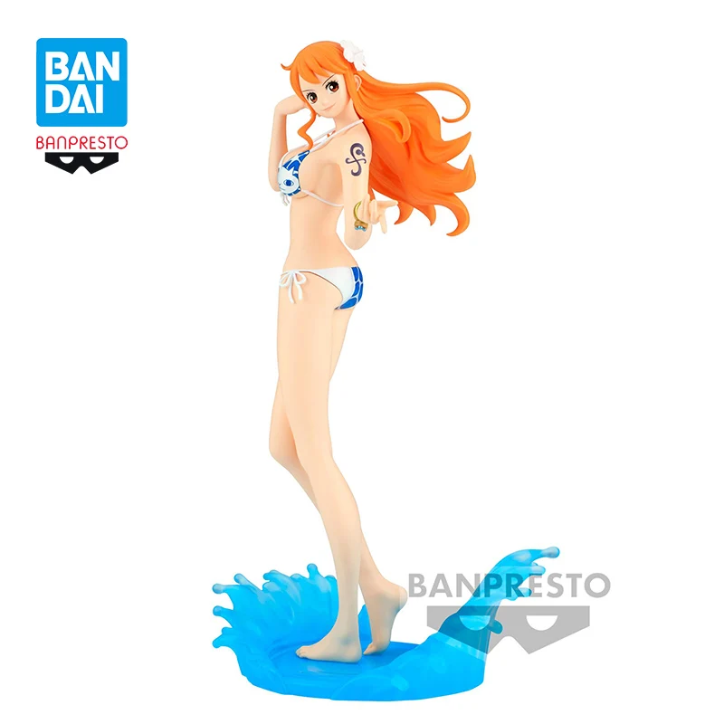 

В наличии оригинальные BANDAI Banpresto ONE PIECE Nami Robin SPLASH STYLE ПВХ аниме фигурка экшн-фигурки модель игрушки