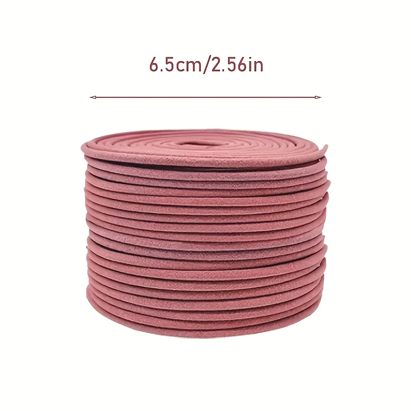 Sakura-Flavored High-Quality Classic Spiral Incense, 6.3cm Diameter Pure Handmade Incense, Traditional Craftsmanship, Natural and Rich Fragrance, Long-Lasting Scent, Portable Packaging, Convenient for Carrying, Suitable for Home and Outdoor Use