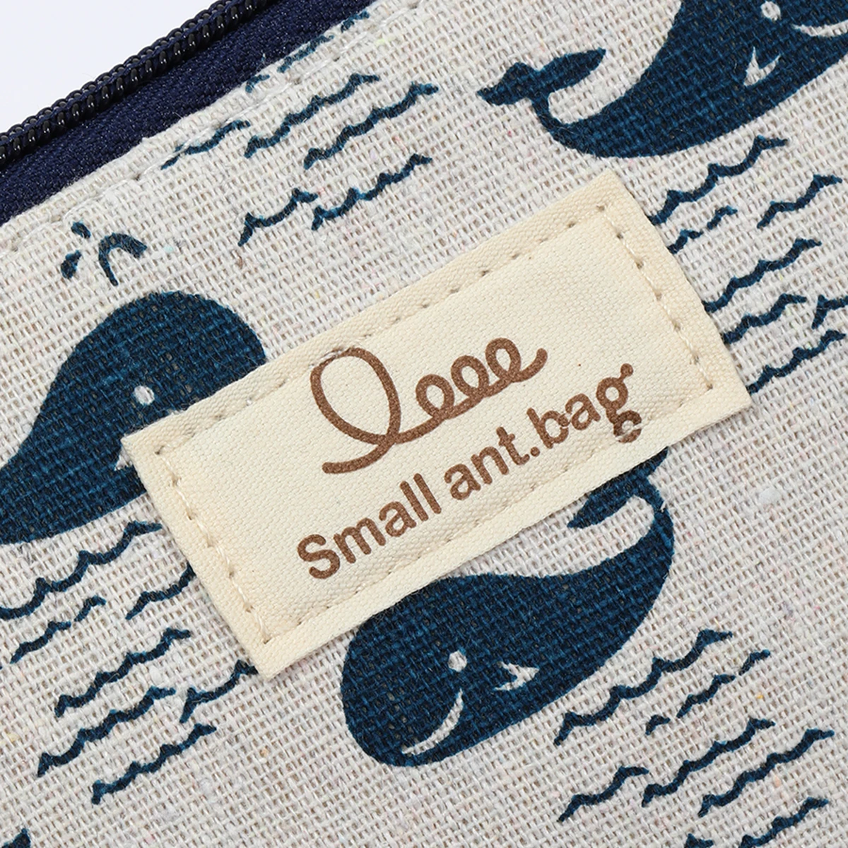 Japanische und koreanische Canvas-Kosmetiktasche, einfache und tragbare Reise-Aufbewahrungstasche, multifunktionale Studenten-Federtasche – Detail 21