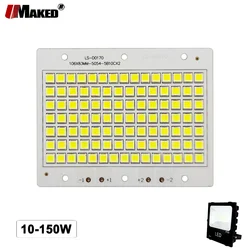 1Pc LED PCB SMD5054 Floodlight Aluminum Plate Kits10W 20W 30W 50W 100W 150W 200W Light Panel For Outdoor Lamp Source Replace DIY