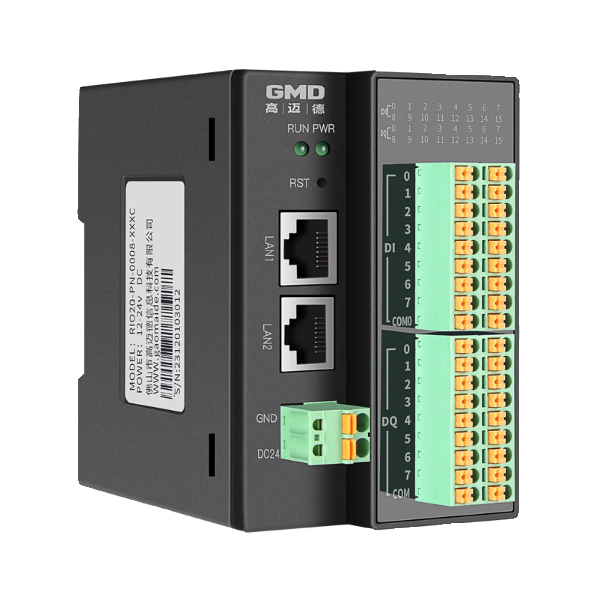 Profinet Distributed Remote IO Module 16 Bit Analog Switch PN Communication 32 Input/output Acquisition