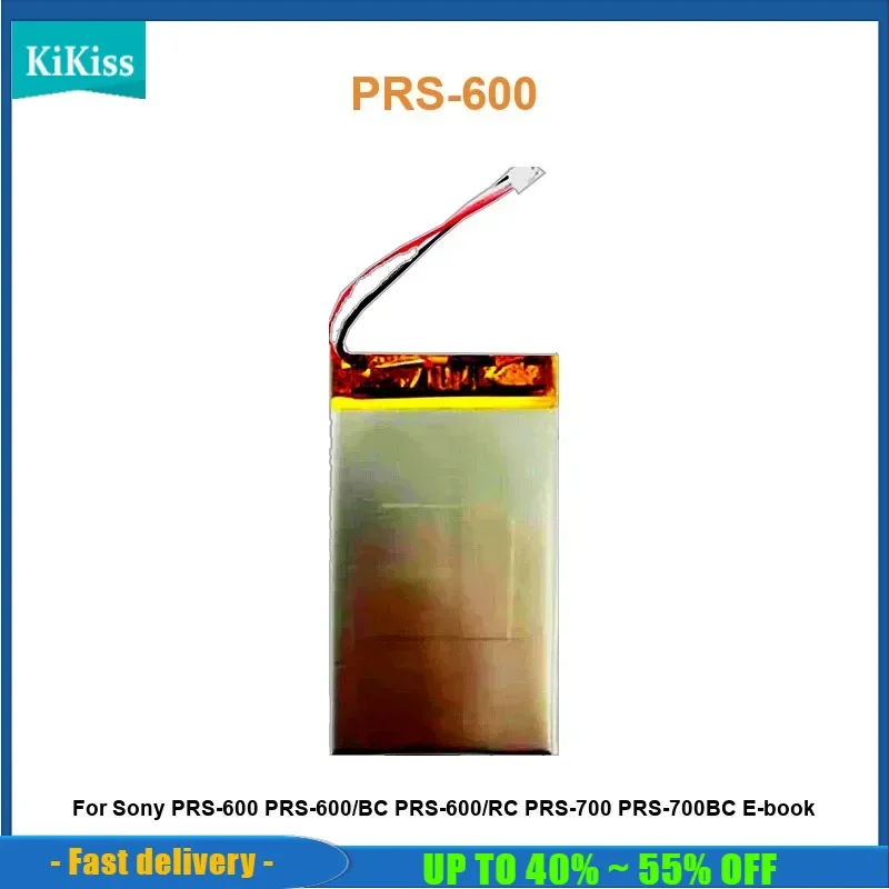 

E - Book Battery For Sony PRS-600 PRS-600/BC PRS-600/RC PRS-700 PRS-700BC E-book PRS-600 850mAh Real Capacity