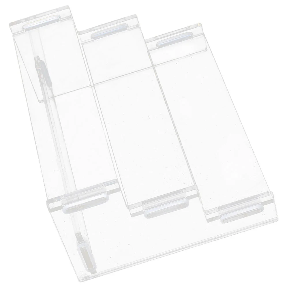 

Acrylic Display Stand Model Rack Convenient Storage Shelf Food Toy Perfume Container