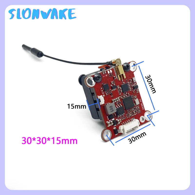 5.8G 48CH 2000mW FPV VTX الارسال ميكروفون مدمج لملحقات طائرة بدون طيار FPV نقل عن بعد الكمون المنخفض