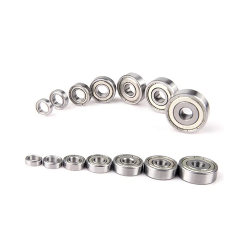 10PCS ABEC-7 Flange Ball Bearing 608zz 623zz 624zz 625zz 635zz 626zz 688zz 3D Printers Parts Deep Groove Flanged Pulley Wheel