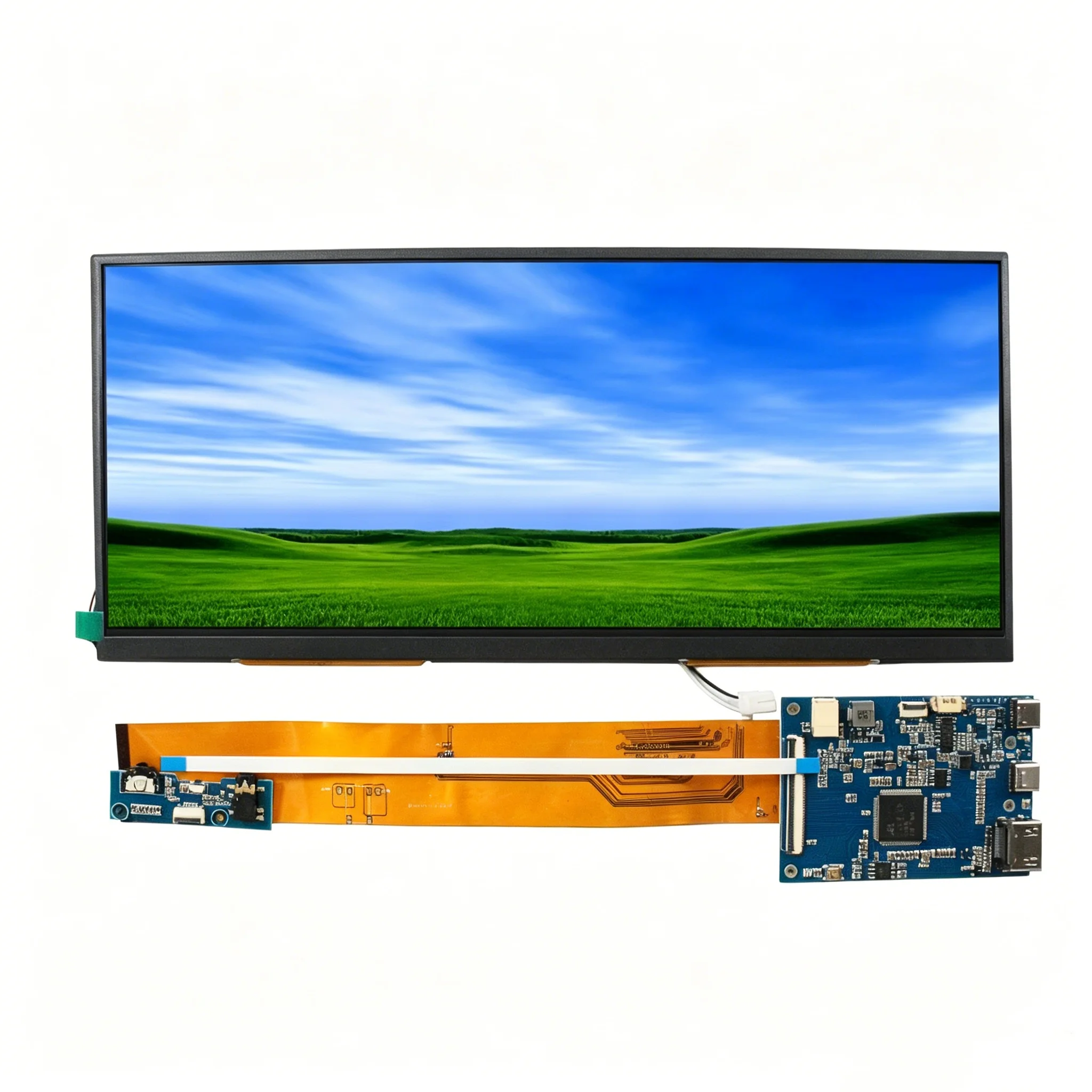 11.6inch 1728x828 IPS Wide Display  Capacitive Touch LCD Screen VS116T-001T With H/D USB C LCD Controller Board