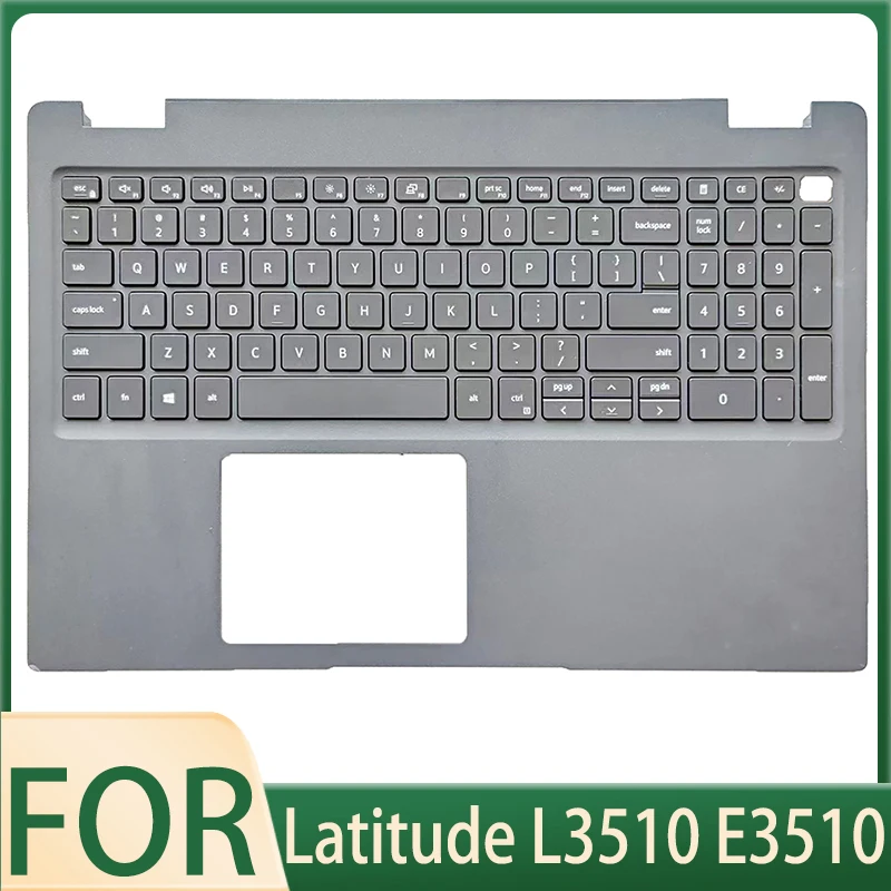 

NEW Original US Keyboard For Latitude 3510 L3510 E3510 Laptop Palmrest Upper Cover Top Case With Backlight Replacement