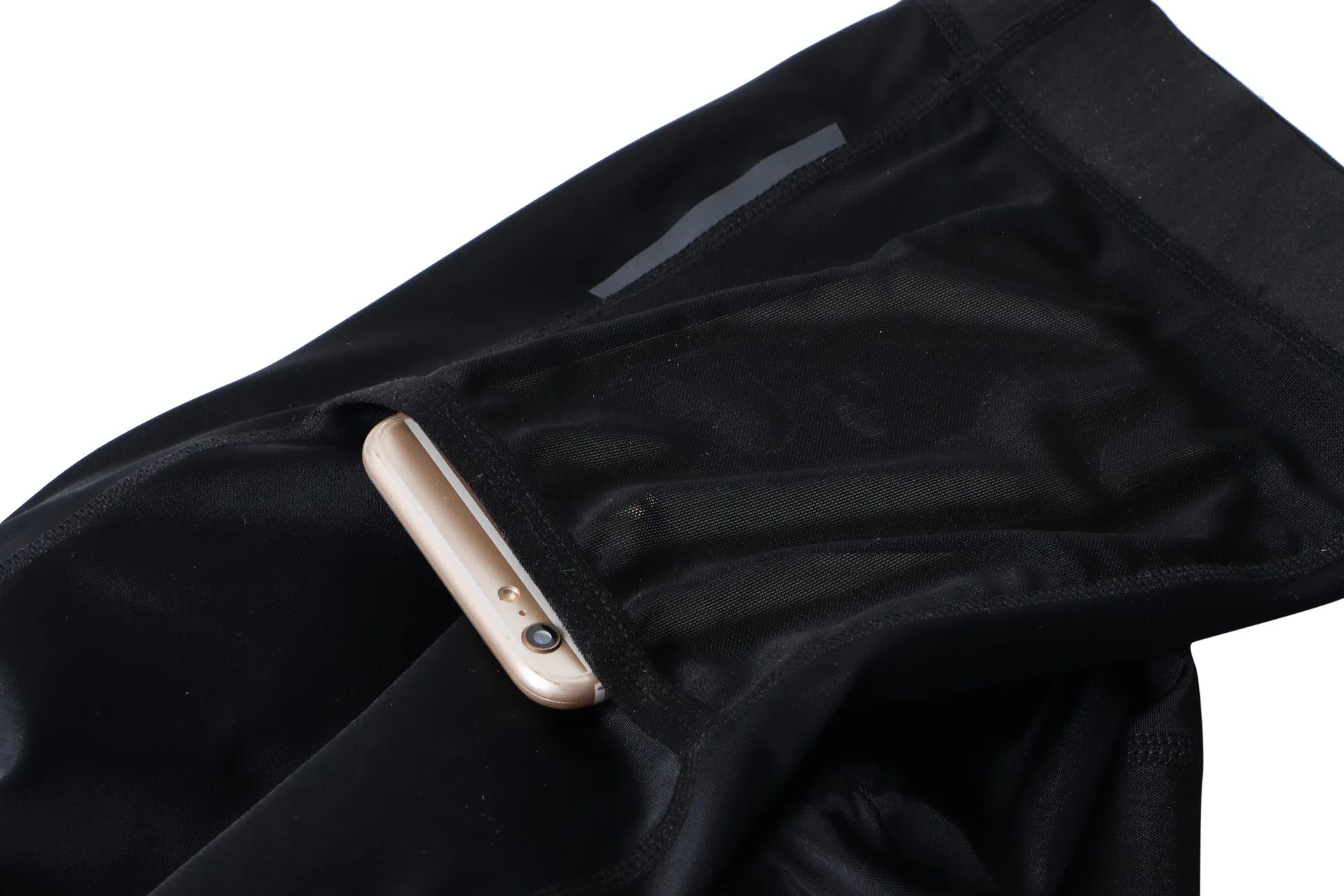 Hiserwa Herren-Radtrikot-Shorts mit 3D-Polsterung, atmungsaktive Fahrrad-Trägerhose mit Seitentasche, MTB-Radtrikot-Shorts – Detail 17