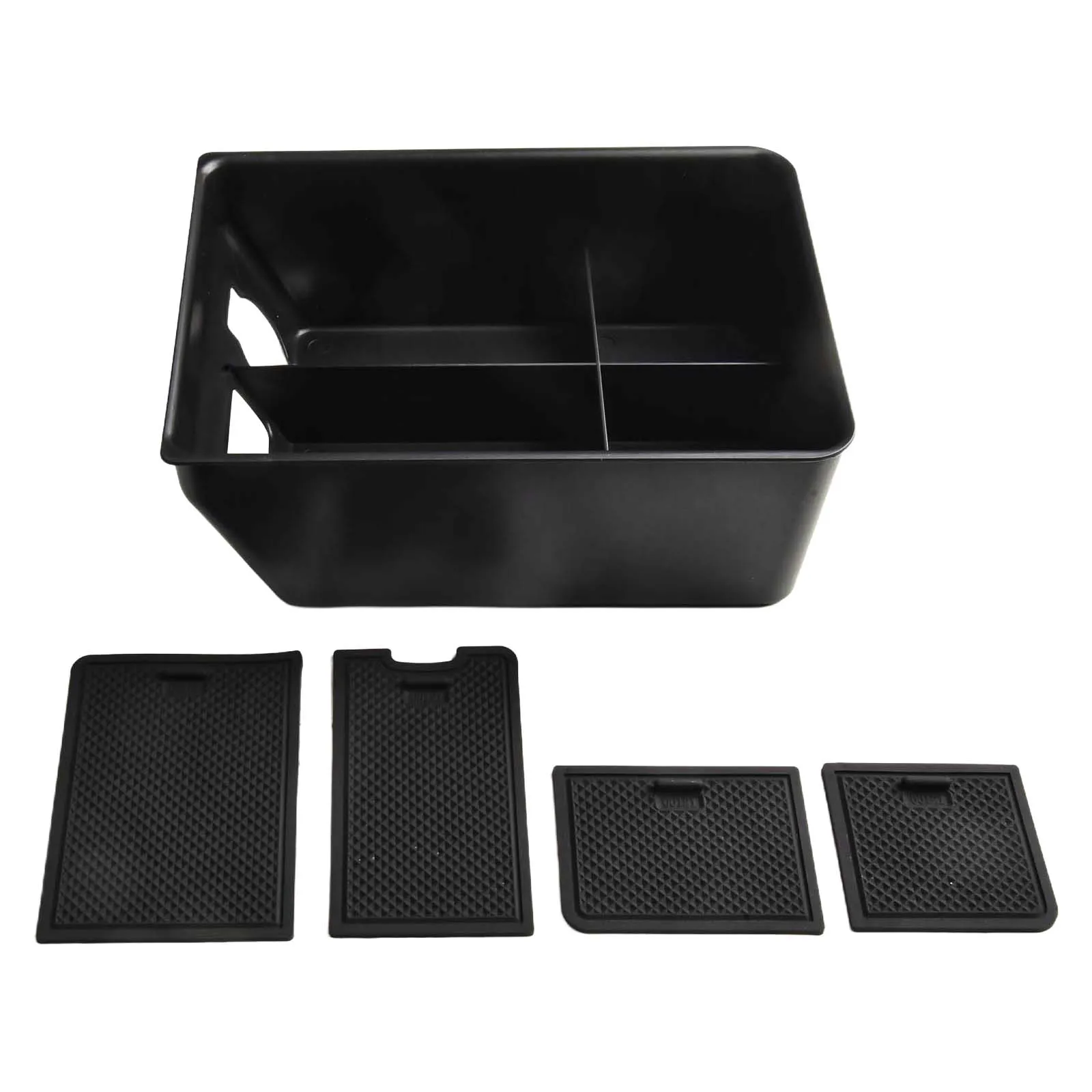 Car Center Accessories Storage Box Organization PVC Black Center 1pc Accessories Practical Brand New High Quality