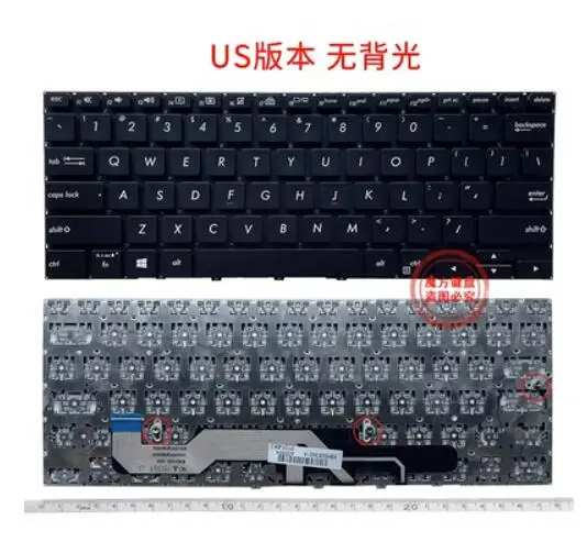 

New For ASUS ZenBook Flip UX362 UX362F UX360FA UX362CA Q326 Q326FA US Keyboard No backlit