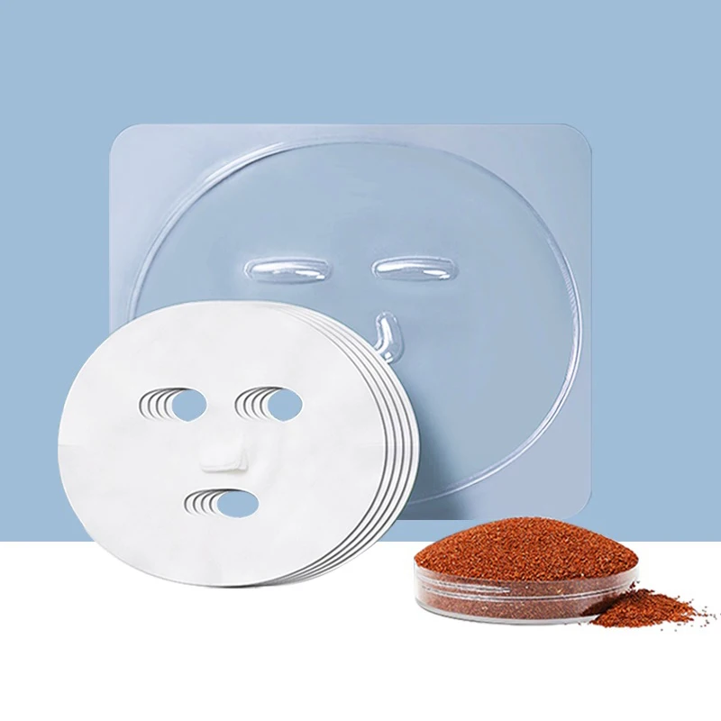 3/5 Uds máscara Facial molde bandeja placa transparente PVC vegetal algas barro mascarillas faciales tablero reutilizable cuidado de la piel herramienta de cuidado de belleza