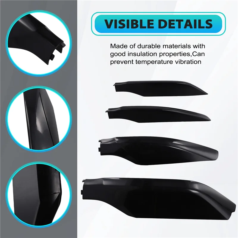 

63491-60130 63492-60110 4Pcs Roof Rack Cover Roof Rack Leg For Toyota Prado 2009-