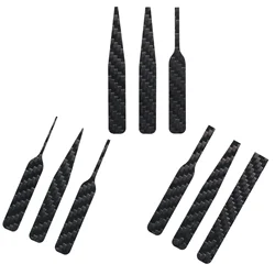 DSPIAE CFB-S01 CFB-S02 CFB-S03 Lrregular Stick abrasivo in fibra di carbonio nero 3 pz/set utensili abrasivi