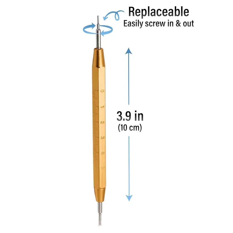WATCH BANDS Spring Bar Tool Kit for Watch Link Removal Band Replacement Pin Extraction Watch Strap Tool and Strap Removal Tool
