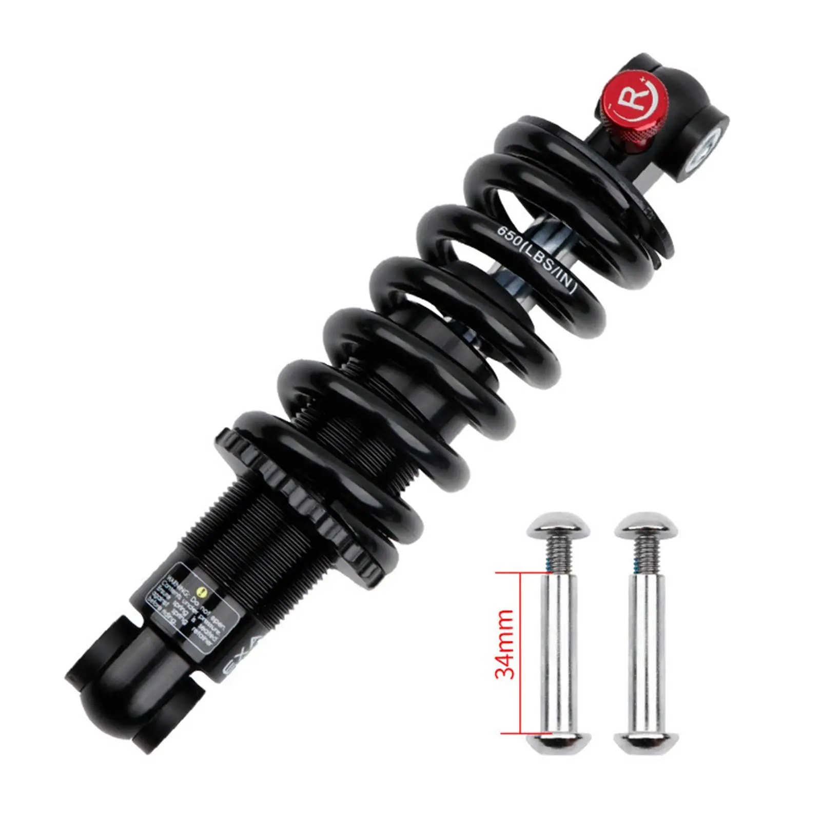 Road Bike Rear Shock Rear Spring Absorber BMX Cycling Parts , 165mm