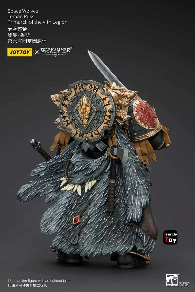 

【JOYTOY】Warhammer 40K Space Wolves Leman Russ Primarch of The Vlth Legion 1/18 Игрушки-фигурки