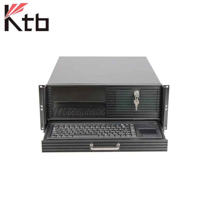 KTB IPC-4000 4u Rackmount Computer Industrial Computer Chassis 7 Slot Atx Rack Mount Case HotSwap Windows Linux OS Industrial PC
