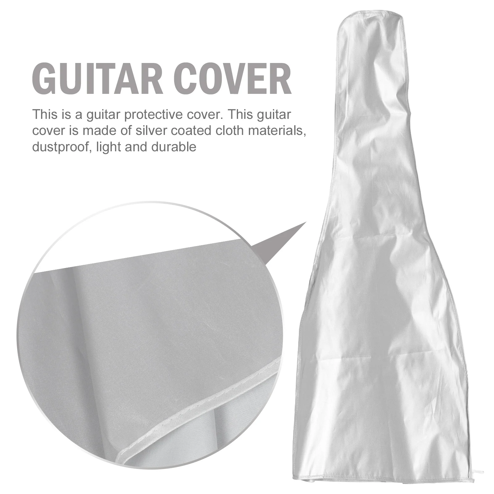

Guitar Cover Waterproof Dustproof Bass Protector Resonator Covering Anti-Mildew for Acoustic Instruments Dust Cover