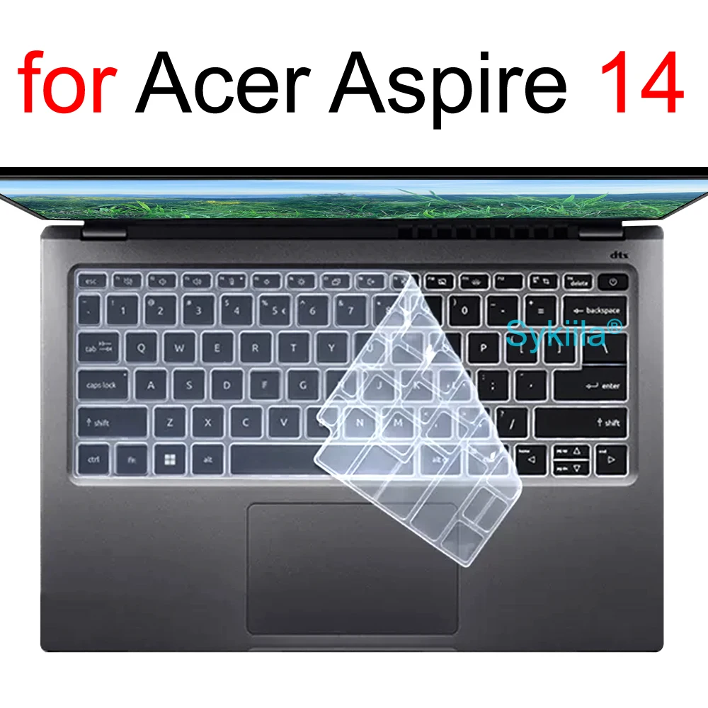 Keyboard Cover for Acer Aspire 14 Lite Go Spin A14 ASP14 AG14 1 3 5 Vero A114 A314 A514 AV14 32P Silicone Protector Skin Case