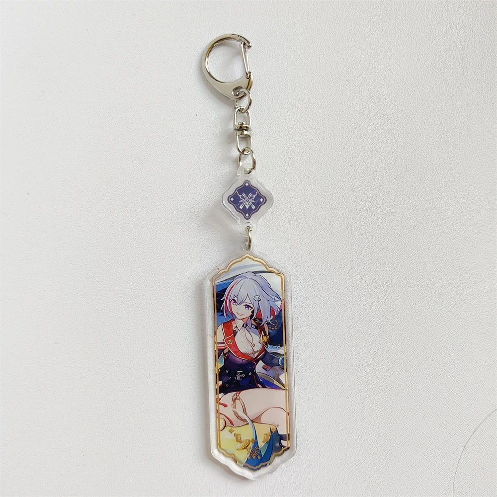 Honkai: Star Rail Schlüsselanhänger Sparkle Lunae Boothill Aventurin Acrylfigur Schlüsselanhänger Anime Anhänger Tasche Geschenke Accessoires Damen – Detail 8