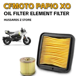 For CFMOTO Papio XO 125 XO-1 Filter Oil Element Original Maintenance Parts PAPIO XO CF MOTO Air Grid Filter Element Accessories