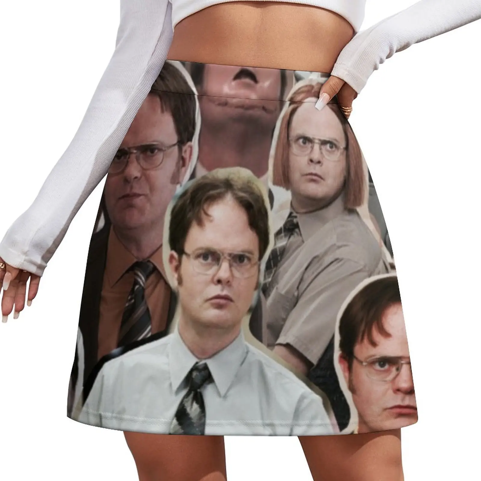 

Dwight Schrute - The Office Mini Skirt sexy skirt luxury designer clothing women kpop Skort for women Mini Skirt