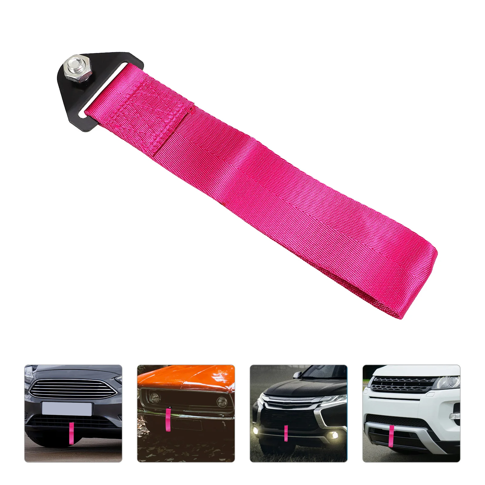 Carro Tow Strap Decor Upgrade, Olhar do seu veículo com este elegante Automotive decorativa Towing Strap