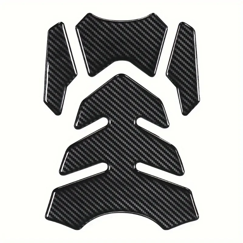 Universal 5D Motorcycle Carbon Fiber Gas Fuel Oil Tank Pad Protector Decals  PVC Material Suitable for ATV Chopper Cafe Racer image 6