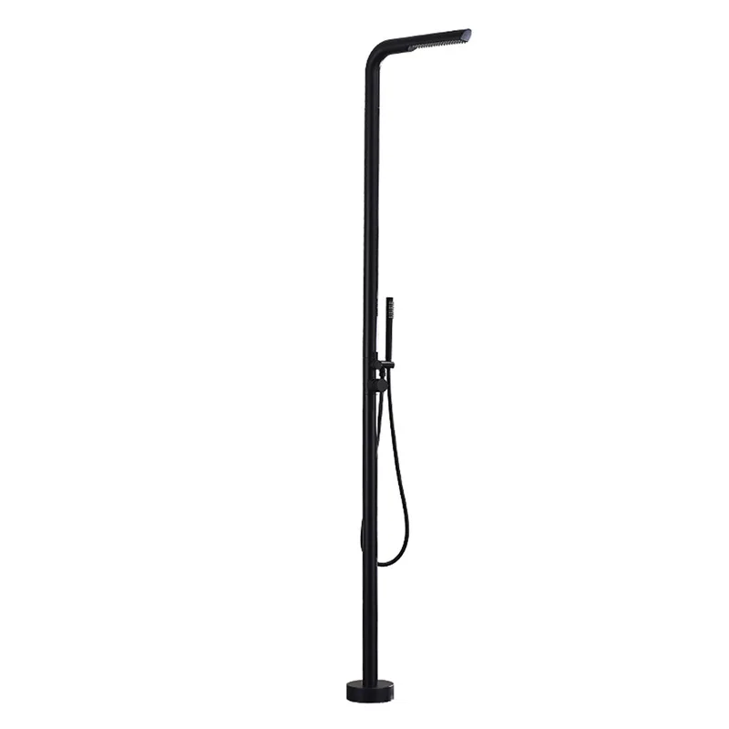 Outdoor floor-to-ceiling faucet vertical high shower, shower column set c