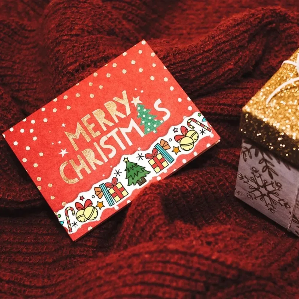 Christmas Lace Line Clear Rubber Stamps Holiday Holly Tree Elk Bell Gift Snowflake Xmas tree Transparent Silicone Seals Stamp image 5