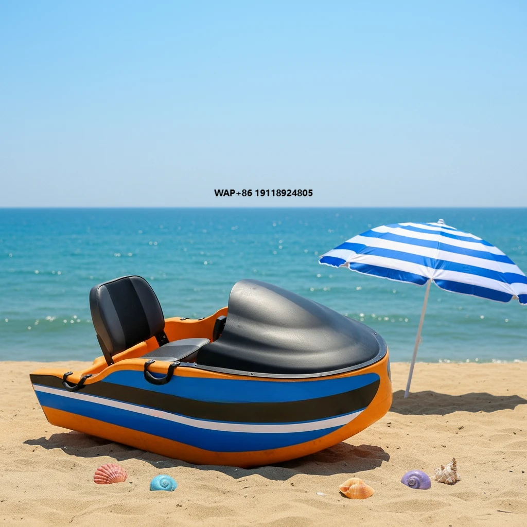 High-Quality Compact Mini Electric Water Kart 18 kW Top Speed 40 km/h Long-Range Outdoor Adventure Water Sports Racing Motorboat
