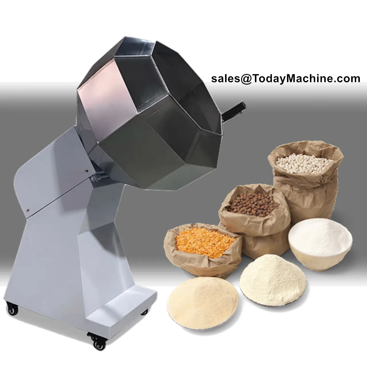 Pet Food Processing Equipment Octagonal Mixing Machine Dog Food Mixer