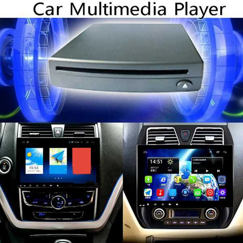 2PCS/Set Car Radio Car Multimedia Player With USB Signal Transfer External Stereo For Android