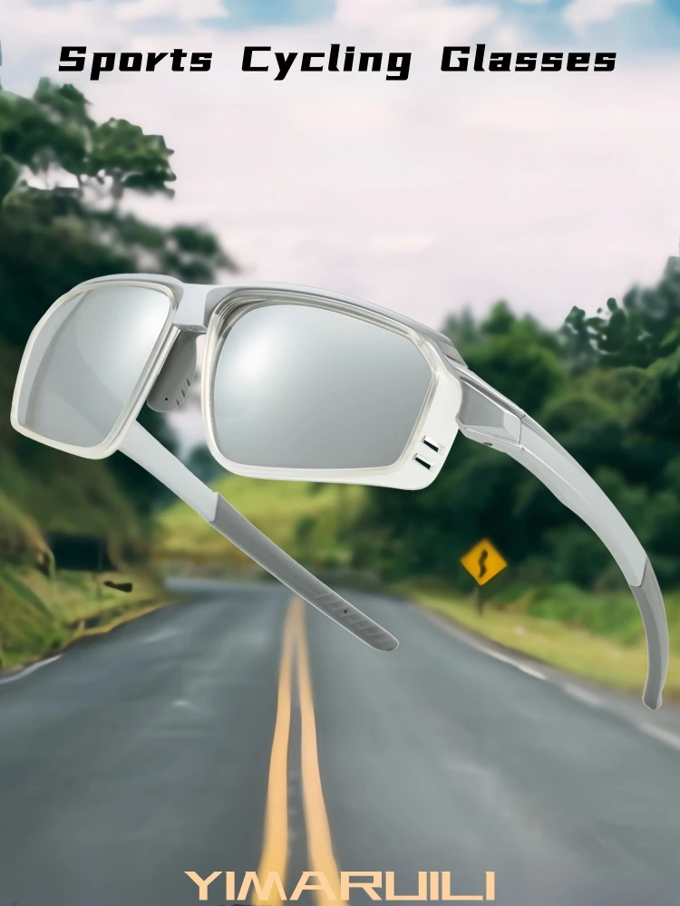 AliExpress YIMARUILI Men and Women UV400 Sports Cycling Glasses Windproof Sunshade Outdoor Mountaineering Optical Prescription Eyeglasses