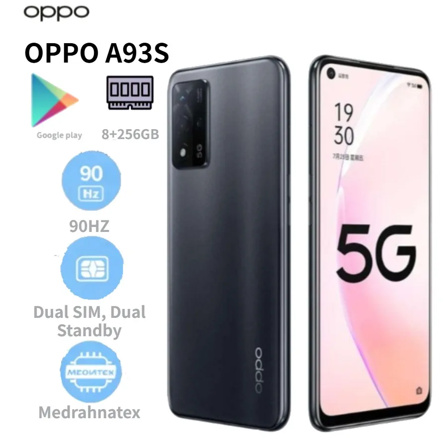 2026 OPPO A93s 5G Smartphone This item is currently out of stock.