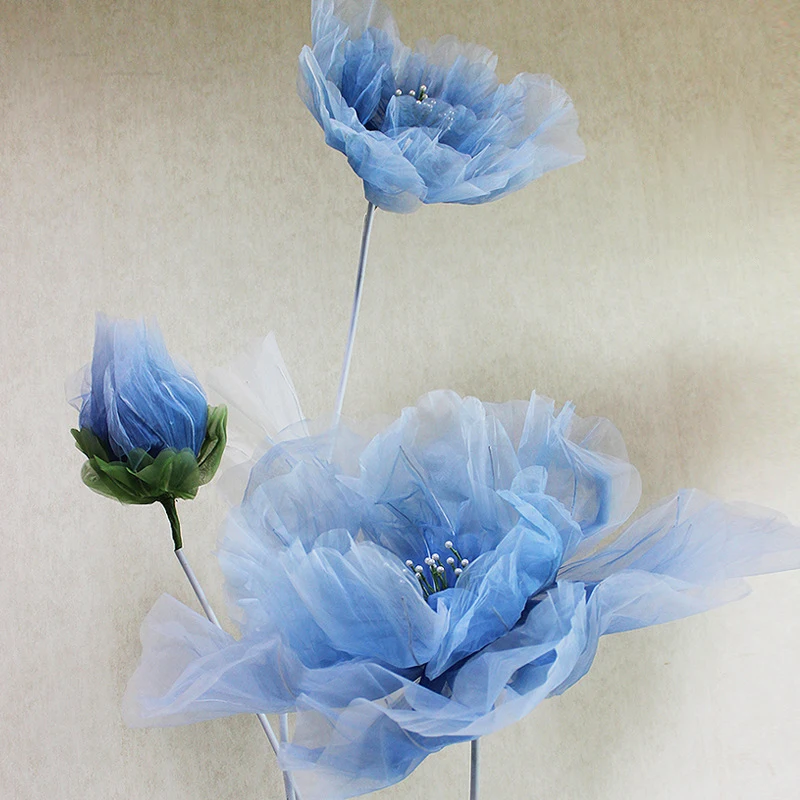 OUFULA Floor Lamps With Automatic Opening And Closing Flowers Wedding Lights Festive Atmosphere LED Stage Flower Decoration image 5