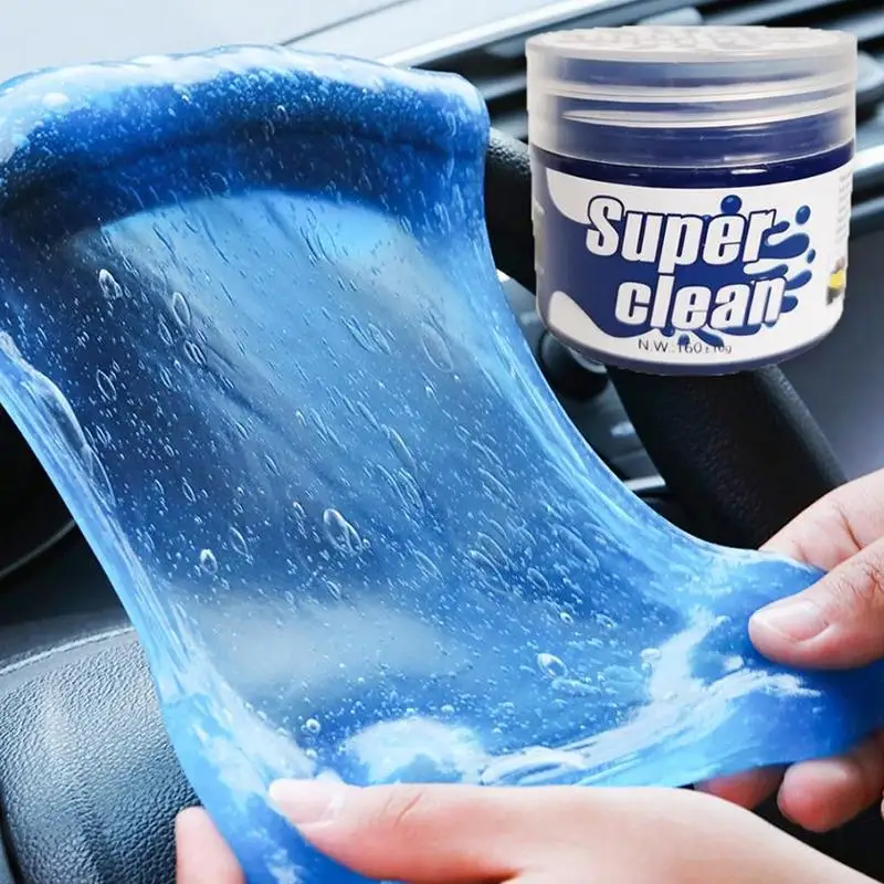 

Гель для чистки салона автомобиля, очиститель-пластилин для приборной панели и воздуховодов, эффективное средство для удаления пыли