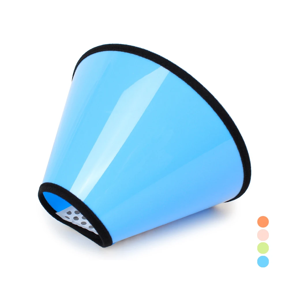 

Adjustable Pet Bite Collar Ring Dog Elizabeth Safety Cover Prevent Scratching Wounds Healing Protection Comfortable Size 5