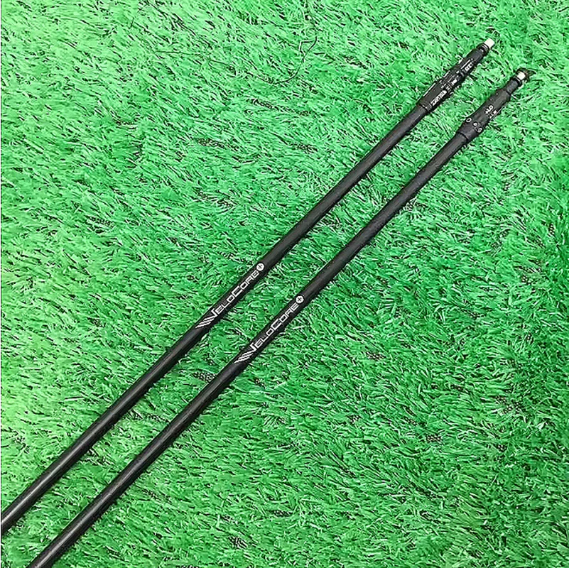 Eje de controladores de golf negro 2024, ejes de madera de grafito 5/6/7 S/R/X Flex con funda de montaje gratis y agarre para un rendimiento mejorado