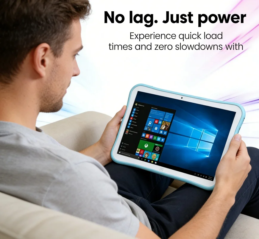 Tablette windows 10 avec clavier bluetooth et double caméra_voghion.com