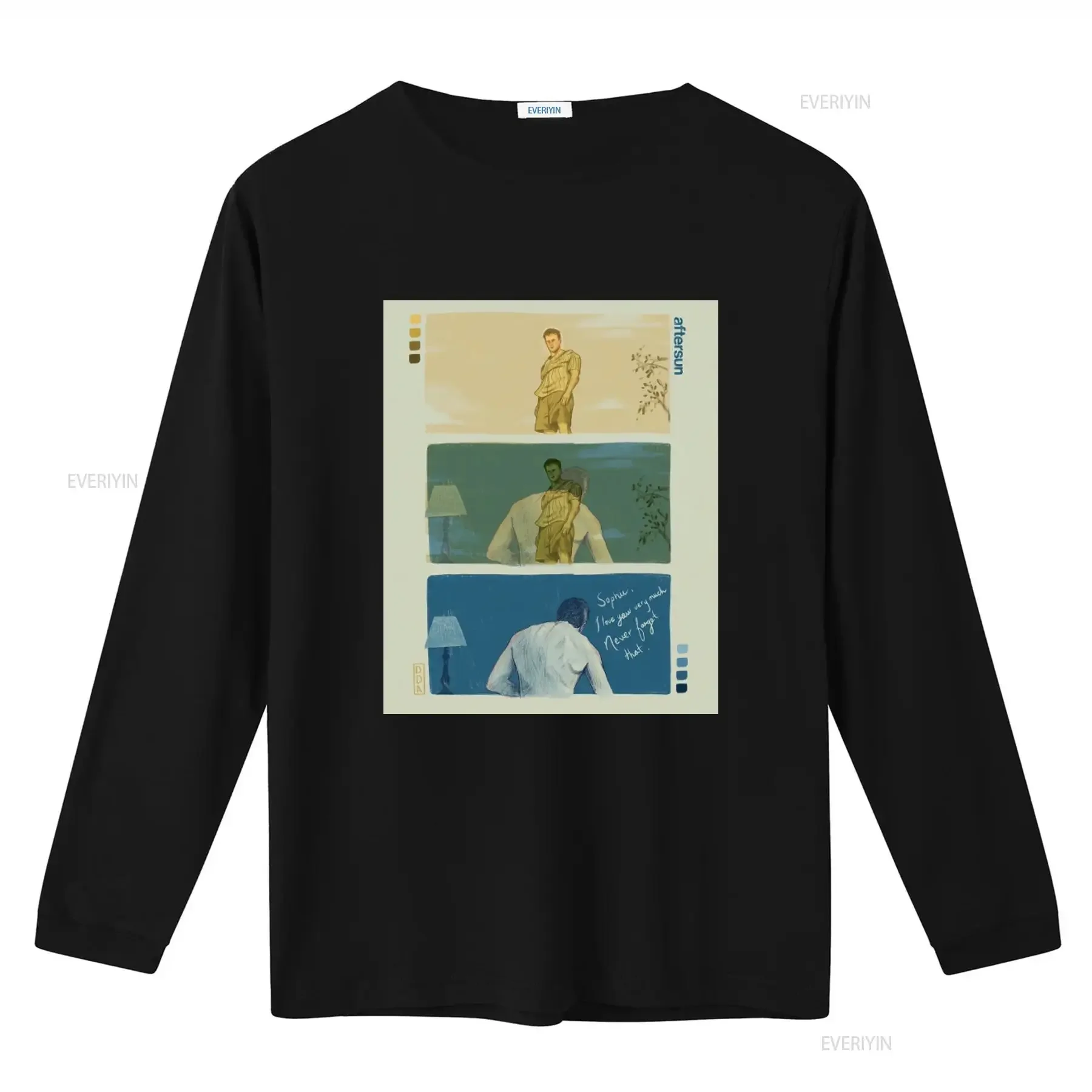 Aftersun Movie Artwork T Shirt Paul Design Unique Art Print Comfortable Cotton vintage Washed graphic Soft Unisex streetwear