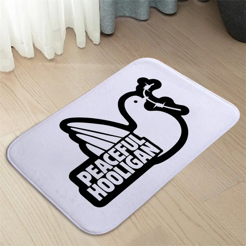 Peaceful Hooligan Floor Mats kitchen Linving Room Long Corridor Carpet Door Mats Modern Decor Carpet Anti-Slip Floor Mats SJ-858
